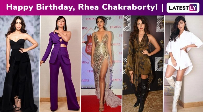 Rhea Chakraborty Birthday Special: Chic, Classy but a Distinct Element of Risque!