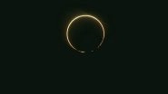Ring of Fire 2020 Sighted! Check Beautiful Pics of The Surya Grahan on Celestial Event of Annular Solar Eclipse