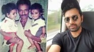 Rohit Sharma Wishes Dad on Father&rsquo;s Day 2020, Calls Him His First Superhero (See Post)