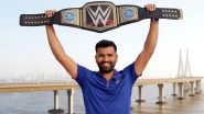 The Undertaker Announces Retirement: Mumbai Indians Pay Tribute to the WWE Legend by Sharing Rohit Sharma&rsquo;s Pic With World Heavyweight Champion Belt