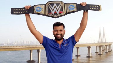 The Undertaker Announces Retirement: Mumbai Indians Pay Tribute to the WWE Legend by Sharing Rohit Sharma’s Pic With World Heavyweight Champion Belt