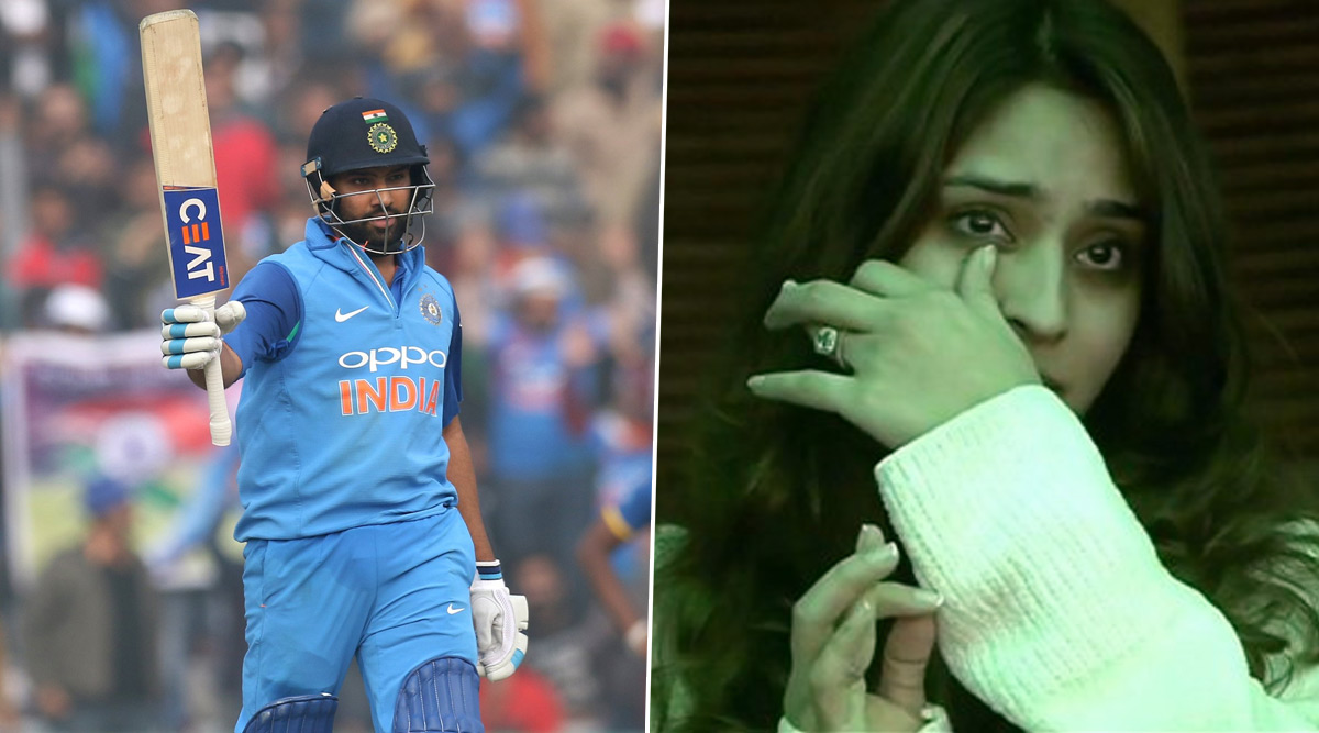 Rohit Sharma Reveals Why His Wife Ritika Cried After the Batsman Scored His Third Double Century in ODIs vs Sri Lanka in 2017 🏏 LatestLY photo