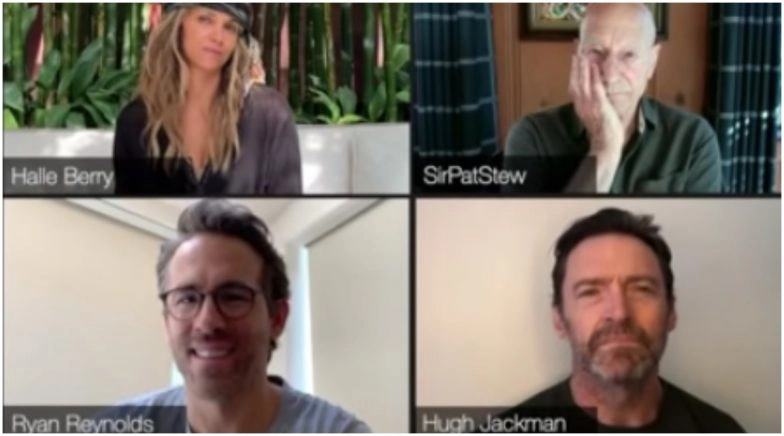 Hugh Jackman, Ryan Reynolds Have a Funny X-Men Reunion!