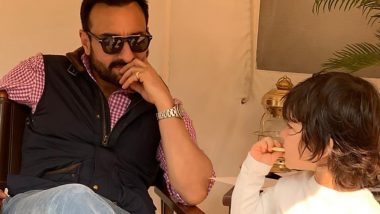 Father’s Day 2020: Kareena Kapoor Khan Shares a Throwback Pic of Taimur and Saif Ali Khan, Says ‘He’ll Always Have Your Back Tim’ (View Post)