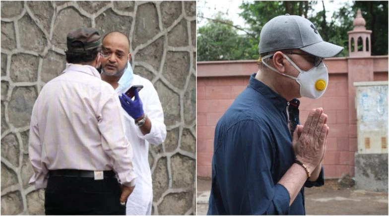 Wajid Khan Funeral: Brother Sajid Khan, Aditya Pancholi Bid an Emotional Goodbye to the Composer