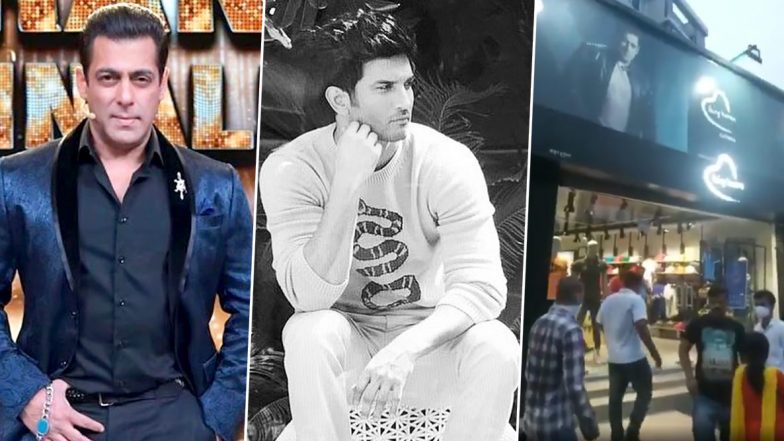 Sushant Singh Rajput’s Suicide: Miscreants Create Trouble Outside Salman Khan’s Being Human Store in Bandra, Mumbai Police Promises To Look Into The Incident (Watch Video)