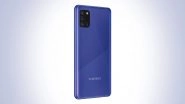 Samsung Galaxy A31 With a 48MP Quad Rear Camera Setup Launched in India at Rs 21,999