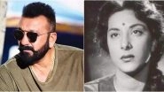 Nargis Birth Anniversary: Sanjay Dutt Says 'Miss You Ma' As He Shares a Beautiful Video Post Remembering His Mother