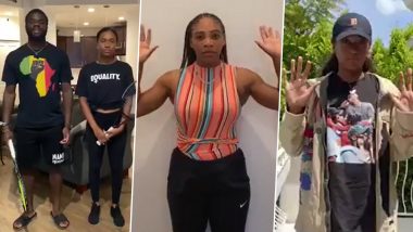 Serena Williams, Naomi Osaka Join Frances Tiafoe’s ‘Racquets Down, Hands Up’ Campaign to Voice Outrage Over Racial Discrimination