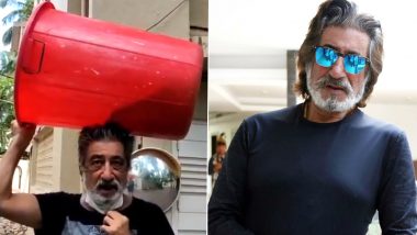 Shakti Kapoor Has Had Enough of the Lockdown, Marches Out to Buy Liquor With a Large Bin on His Head (Watch Video)