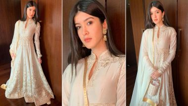 When Shanaya Kapoor Looked Incredible in Ivory in These Throwback Pictures From Diwali 2019!