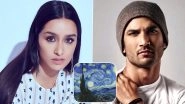 Shraddha Kapoor Highlights the Connection Between Vincent Van Gogh&rsquo;s Starry Night and Sushant Singh Rajput While Penning a Beautiful Note for the Late Actor (View Post)