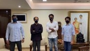 Sonu Sood Meets Maharashtra CM Uddhav Thackeray, Son Aaditya at Matoshree Hours After Saamna Attack