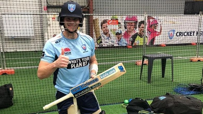 Steve Smith Resumes Net Practice After Three Months, Says ‘Remembered How to Hold the Bat’ (View Post)