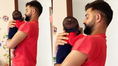 Suresh Raina Shares Adorable Picture With His ‘Curious Cat’ Son Rio, Says ‘All He Wants These Days Is to Explore Everything’ (See Post)
