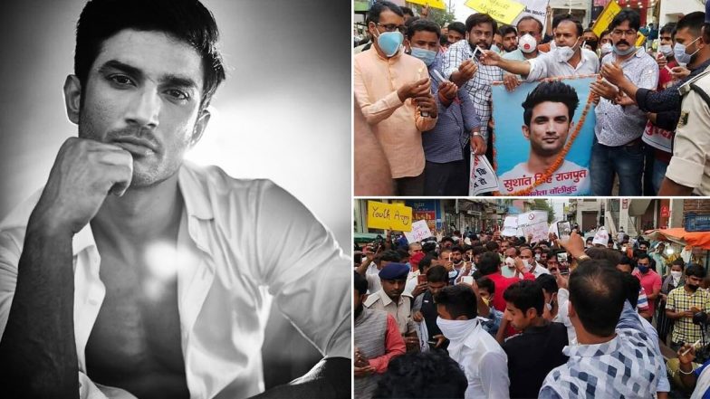 Sushant Singh Rajput’s Suicide: Fans in Patna Hold A Rally in Support of the Late Star, Demand Ban on Nepotism (Watch Video)