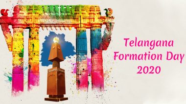 Happy Telangana Formation Day 2020 Wishes & HD Images: WhatsApp Status, Messages and Facebook Greetings to Celebrate the State Formation Day on June 2