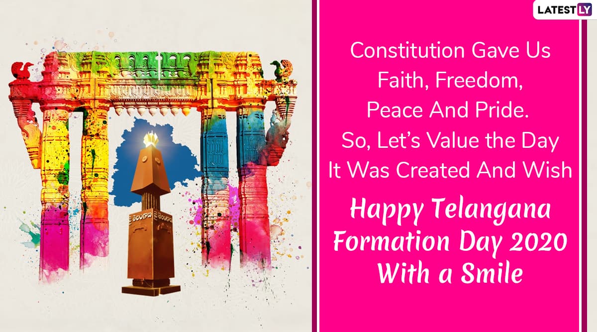 Happy Telangana Formation Day 2020 Wishes & HD Images: WhatsApp ...