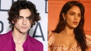 Timoth&eacute;e Chalamet Sparks Dating Rumours With  Eiza Gonzalez  After Pictures of the Duo Kissing in Mexico Go Viral! (View Pics)