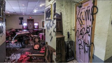 New Mexico: Sikh-Owned Indian Restaurant Vandalised in Santa Fe City, Walls Covered With Hate Messages and 'Trump 2020' Graffiti