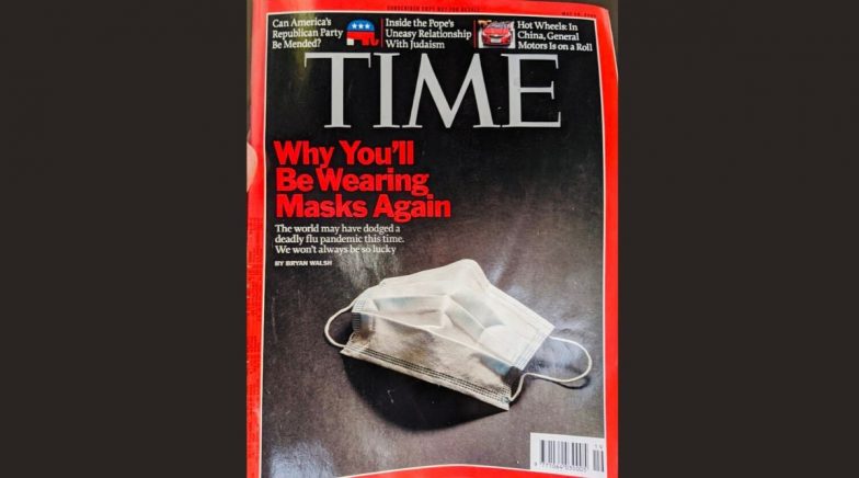 A TIME Magazine cover if the foundation was revealed. Found on the