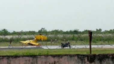 Odisha Plane Crash: Captain Sanjib Kumar Jha & Trainee Pilot Anis Fatima Killed After Trainer Aircraft Crashes in Dhenkanal