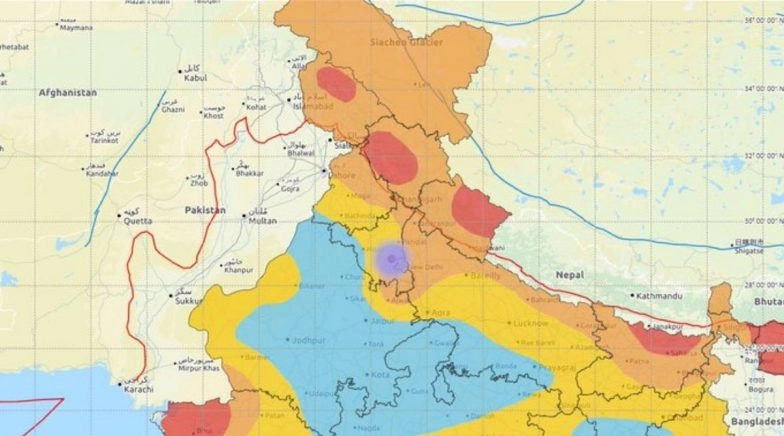 Earthquake in Haryana: Quake Measuring 2.3 on Richter Scale Reported 