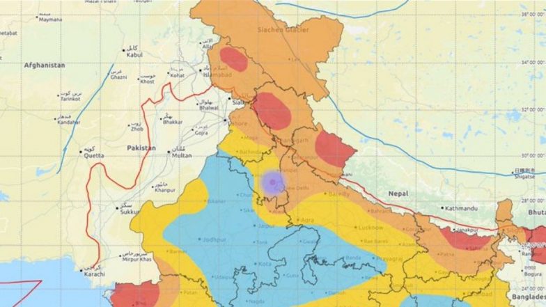 Earthquake in Haryana: Quake Measuring 2.3 on Richter Scale Reported 15 Km East-South East of Rohtak
