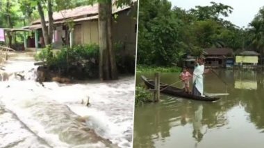 Assam Floods: Devastating Images & Videos Show Extent of Destruction as Calamity Hits Nearly 9.26 Lakh Residents