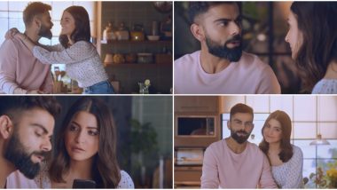 Anushka Sharma and Virat Kohli Are the Cutest 'Chhole Bhature' Loving 'Hamesha Ke Liye' Couple in Their New Commercial Together (Watch Video)