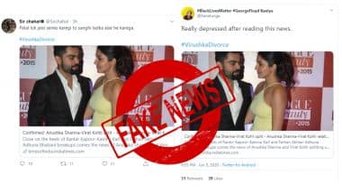 NO, Virat Kohli and Anushka Sharma are Not Getting Divorced! Stop Spreading Fake News and #VirushkaDivorce Trend ASAP