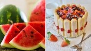 What to Eat on Juneteenth 2020? From Watermelon to Strawberry Pies, List of Red-Coloured Traditional Food Items Eaten on American Holiday