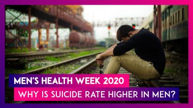 Men's Health Week 2020: Why Is Male Suicide Rate Higher? Know More About Mental Health Stigma