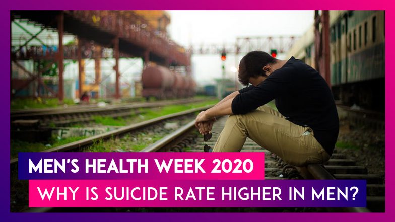 Men's Health Week 2020: Why Is Male Suicide Rate Higher? Know More About Mental Health Stigma