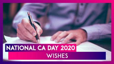 National CA Day 2020: WhatsApp Messages, Greetings, Quotes and Images to Wish Chartered Accountants