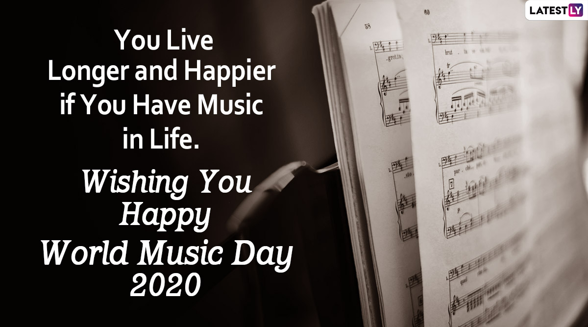 World Music Day Wishes Hd Images Whatsapp Stickers Gif Greetings Facebook Messages Sms To Celebrate Fete De La Musique Latestly