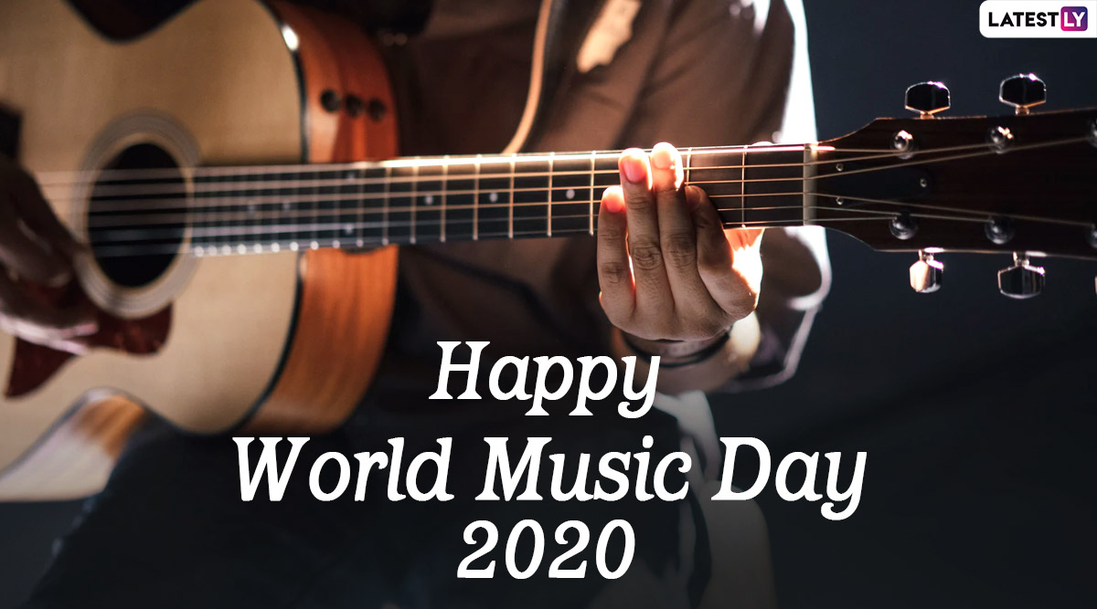 World Music Day 2020 Wishes HD Images WhatsApp Stickers 