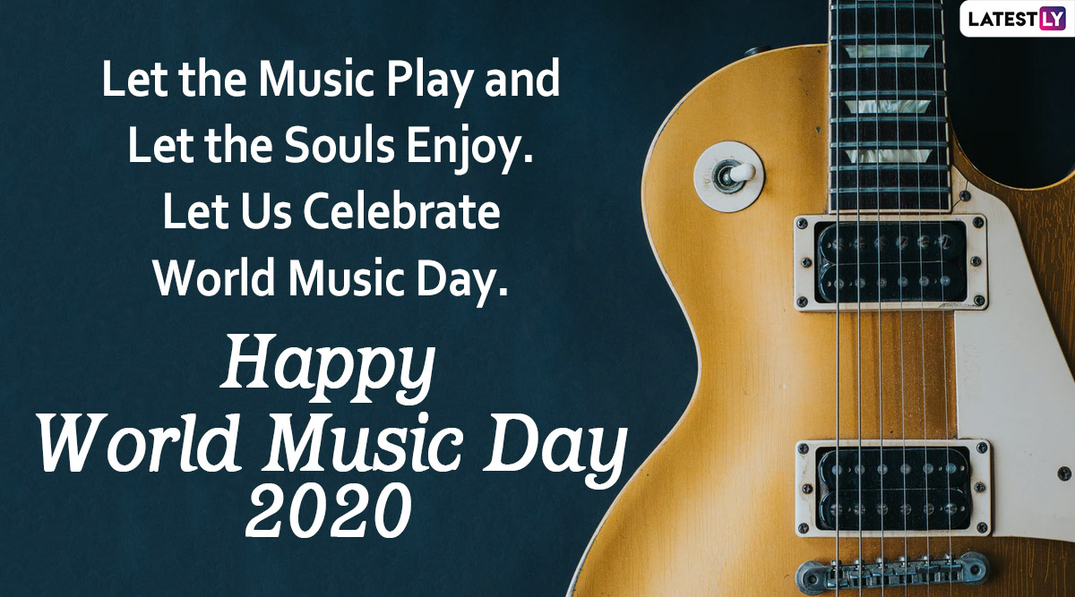 World Music Day Wishes Hd Images Whatsapp Stickers Gif Greetings Facebook Messages Sms To Celebrate Fete De La Musique Latestly