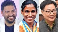 PT Usha Turns 56: Yuvraj Singh, Kiren Rijiju Extend Birthday Greetings to the &lsquo;Golden Girl&rsquo;