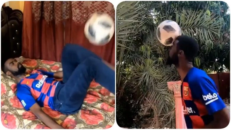 Barcelona Impressed With Abdullah Emad, Freestyle Footballer From Sudan