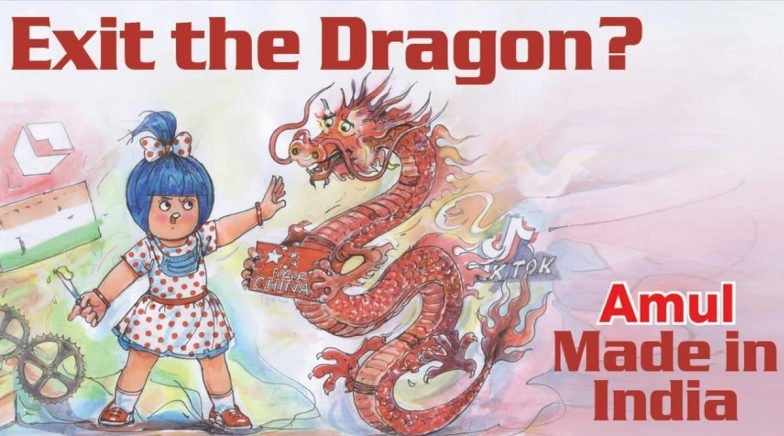 Amul Releases 'Made in India' Topical Ad Over The Boycott of Chinese Products 