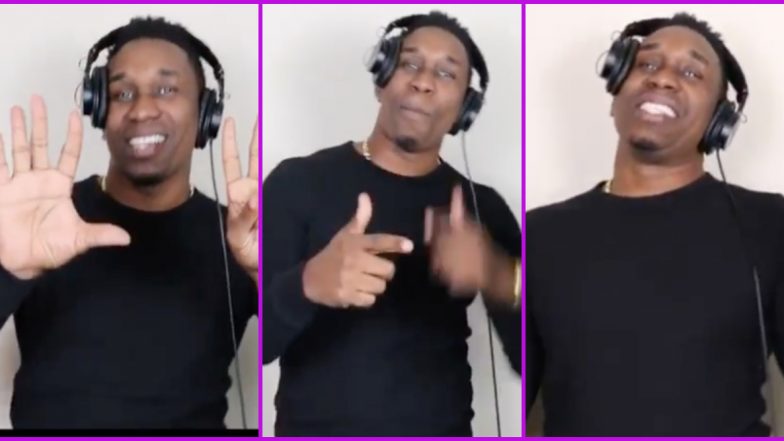 Dwayne Bravo Shares Teaser of New Song Set to Be Released on MS Dhoni’s Birthday, West Indies Cricketer Says 'Everybody Do the Helicopter Celebration' (Watch Video)