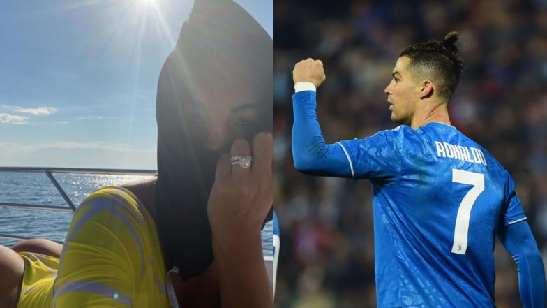 Cristiano Ronaldo, Georgina Rodriguez Engaged? CR7’s Girlfriend Flashes Ring in Her Latest Instagram Post (View Photo)