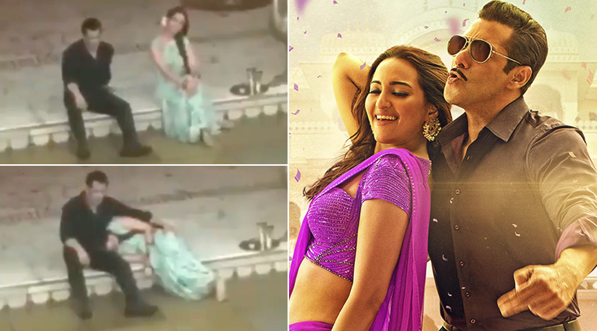 1200px x 667px - Salman Khan and Sonakshi Sinha's BTS Video Clip From Dabangg 3 Shared With  Sleazy Captions; Netizens Touch a New Low With This Maligning | ðŸŽ¥ LatestLY