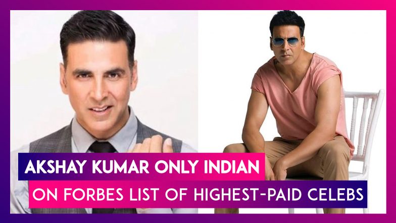 Akshay Kumar, Only Indian On Forbes 2020 List Of 100 Highest-Paid ...