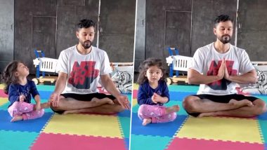 Kunal Kemmu And Inaaya Prepping For World Yoga Day Is The Cutest Video On Internet Today