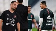 Cristiano Ronaldo, His Juventus Teammates, AC Milan Stand Up Against Racism; Don 'No Racism', 'Black Lives Matter' Training Shirts Ahead of Coppa Italia 2019-20 Semi-Final (See Pics)