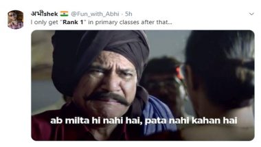Rank 1 Funny Memes and Jokes Go Viral on Twitter as Few Remember The Top  Rankers from Their Class While Few Backbenchers Simply Don't Care! | 👍  LatestLY