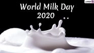 World Milk Day 2020 Wishes and HD Images: Netizens Share Messages and GIFs to Celebrate the Nutrient-Rich Liquid Food
