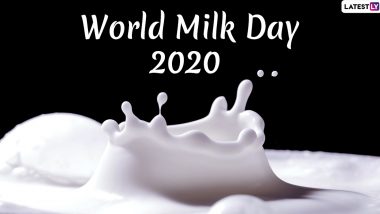 World Milk Day 2020 Wishes and HD Images: Netizens Share Messages and GIFs to Celebrate the Nutrient-Rich Liquid Food